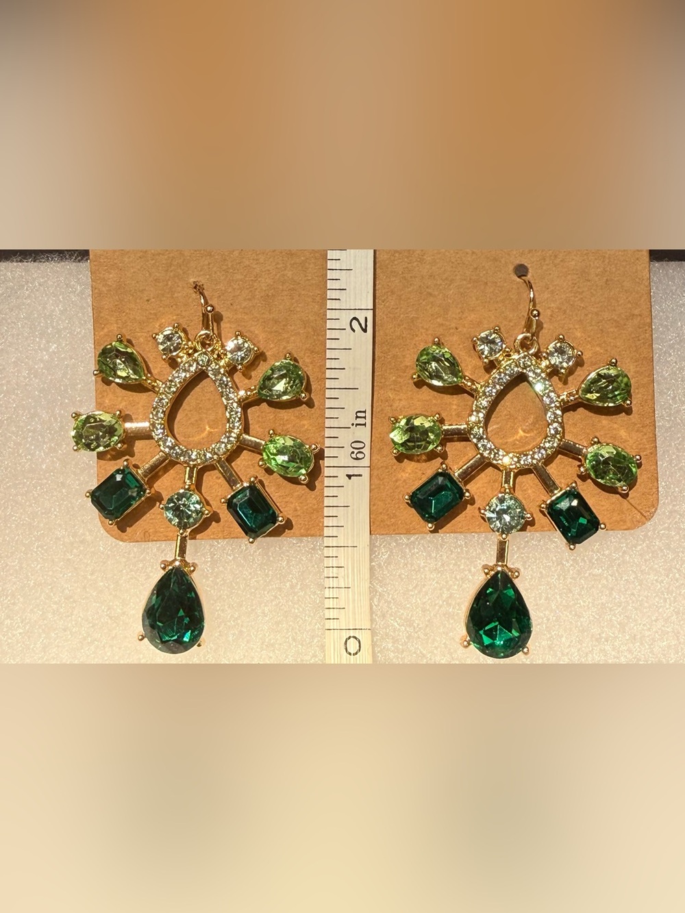 Opalescent Opulence Chandelier Statement Earrings
